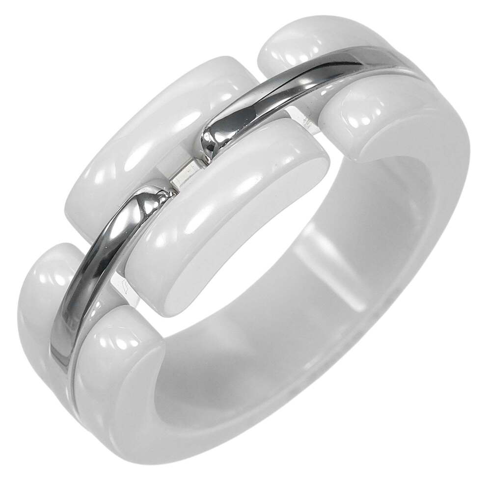 CHANEL 18k Silver Ring